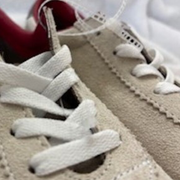 Vans suede and leather low top lace-up sneaker NWOT Size 8 - Picture 10 of 10